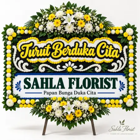 Papan Bunga Duka Kedonganan